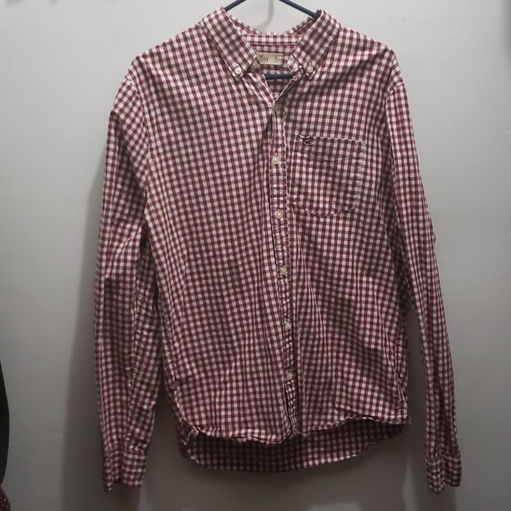 Hollister Long-Sleeved Button-Up